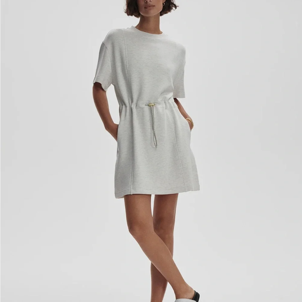 Varley Maple 2.0 Dress in Ivory Marl size Medium - Picture 2 of 13